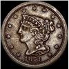 1851 Braided Hair Half Cent NEARLY  UNCIRCULATED