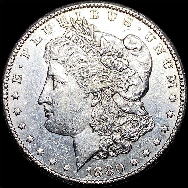 1880-CC Morgan Silver Dollar CLOSELY  UNCIRCULATED
