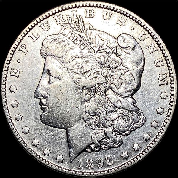 1892-O Silver Morgan Dollar NEARLY  UNCIRCULATED