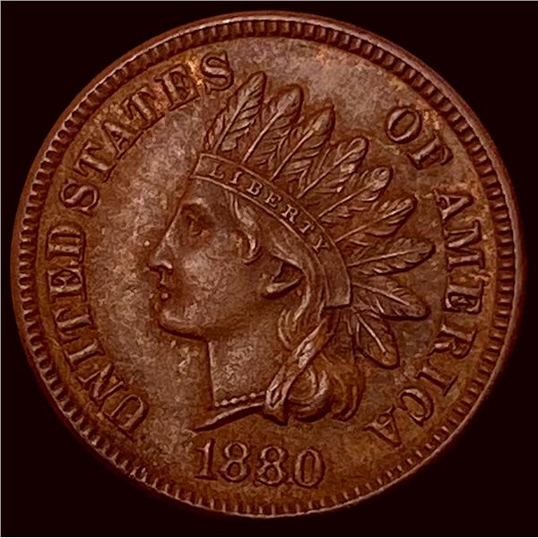 1880 Indian Head Cent CLOSELY UNCIRCULATED