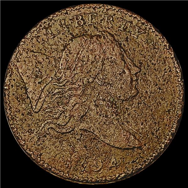 1794 Liberty Cap Half Cent NICELY CIRCULATED