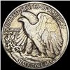 Image 2 : 1938 Walking Liberty Half Dollar LIGHTLY  CIRCULATED