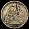 Image 1 : 1837 Seated Liberty Half Dime No Stars HIGH  GRADE