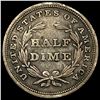 Image 2 : 1837 Seated Liberty Half Dime No Stars HIGH  GRADE