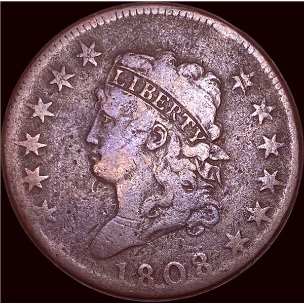 1808 Copper Classic Head Large Cent HIGH  GRADE