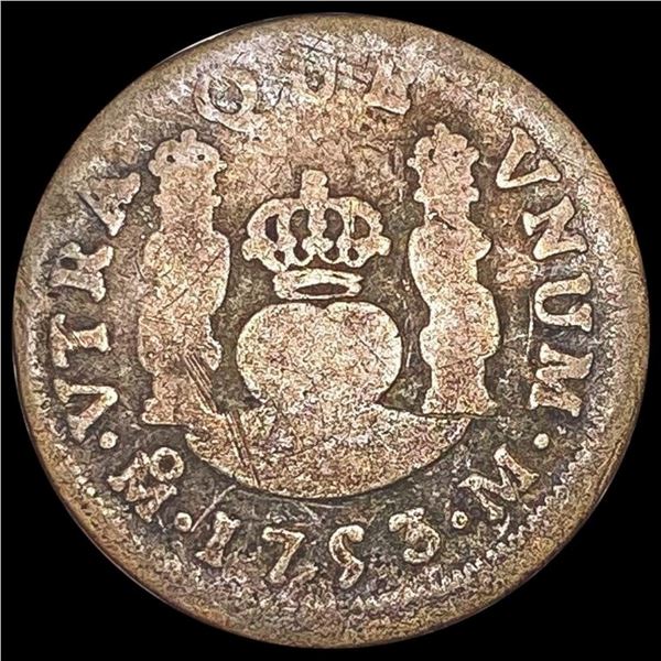 1753 Mexico 1 Reale NICELY CIRCULATED
