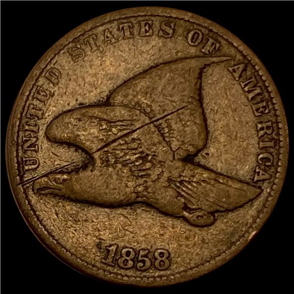 1858 Flying Eagle Cent LIGHTLY CIRCULATED