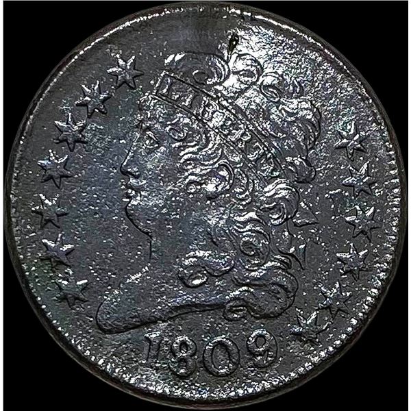 1809 Classic Head Half Cent LIGHTLY  CIRCULATED