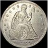 Image 1 : 1842 Silver Dollar CLOSELY UNCIRCULATED