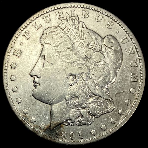 1894-O Silver Morgan Dollar LIGHTLY  CIRCULATED