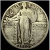 1926-S Silver Standing Liberty Quarter  LIGHTLY CIRCULATED