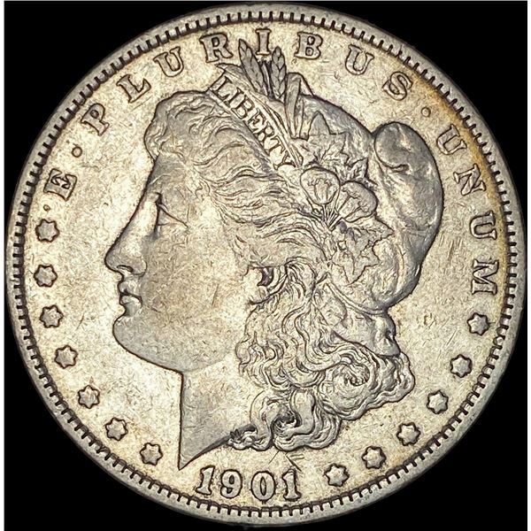 1901-O Silver Morgan Dollar NEARLY  UNCIRCULATED