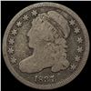 Image 1 : 1837 Capped Bust Dime NICELY CIRCULATED