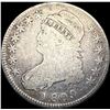 Image 1 : 1809 Capped Bust Silver Half Dollar NICELY  CIRCULATED