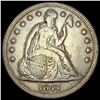 1847 Seated Liberty Silver Dollar LIGHTLY  CIRCULATED