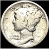 Image 1 : 1921 Silver Mercury Dime NICELY CIRCULATED