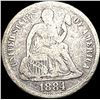 Image 1 : 1884-S Silver Seated Liberty Dime NICELY CIRCULATED