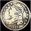 Image 1 : 1833 Capped Bust Dime NICELY CIRCULATED