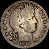 Image 1 : 1909-O Barber Quarter NICELY CIRCULATED