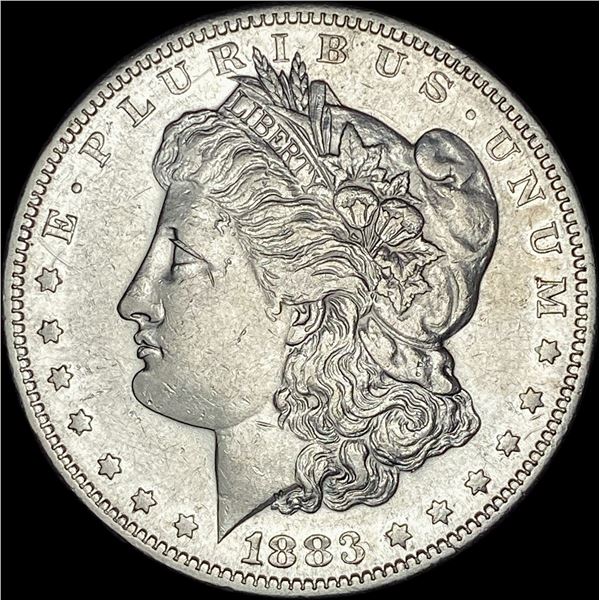 1883-S Silver Morgan Dollar CHOICE AU