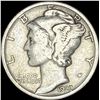 1927-D Silver Mercury Dime NEARLY  UNCIRCULATED