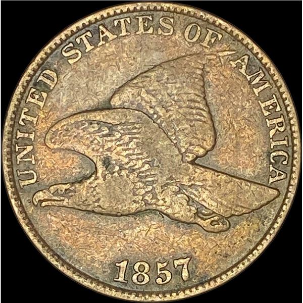 1857 Flying Eagle Cent LIGHTLY CIRCULATED