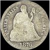 Image 1 : 1876-CC Seated Liberty Dime NICELY CIRCULATED