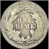 Image 2 : 1876-CC Seated Liberty Dime NICELY CIRCULATED