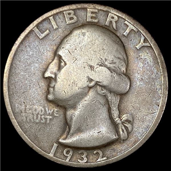 1932-S Silver Washington Quarter NICELY  CIRCULATED