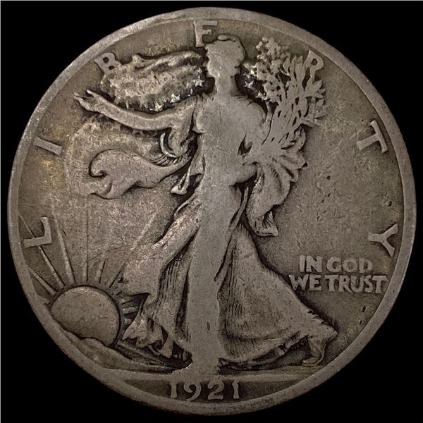 1921-S Walking Liberty Half Dollar NICELY  CIRCULATED