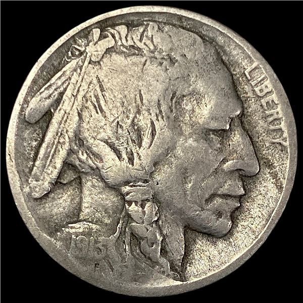 1913-D Type 2 Buffalo Nickel LIGHTLY  CIRCULATED