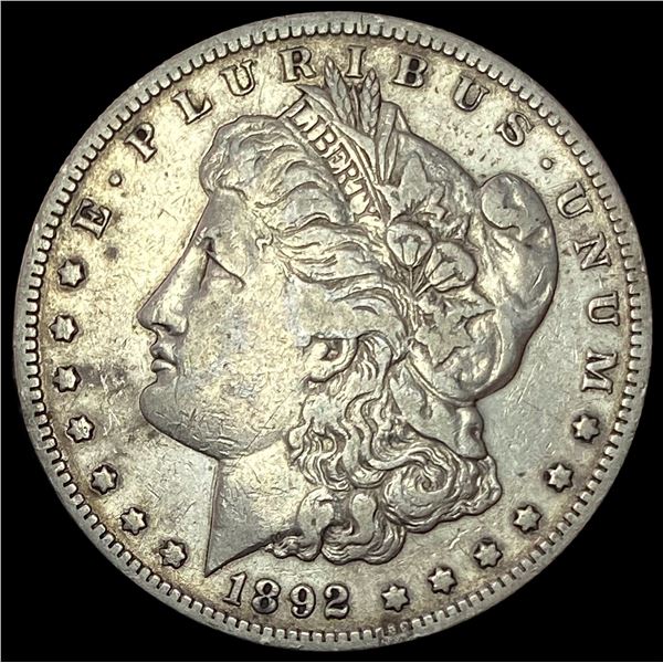 1892-S Silver Morgan Dollar LIGHTLY CIRCULATED
