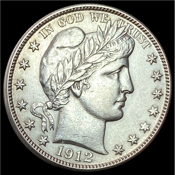 1912-D Silver Barber Half Dollar UNCIRCULATED