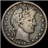 1898-O Silver Barber Half Dollar LIGHTLY CIRCULATED