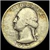 1932-S Silver Washington Quarter LIGHTLY  CIRCULATED