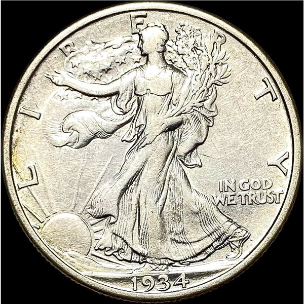 1934-D Silver Walking Liberty Half Dollar UNCIRCULATED