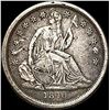 1840-O Silver Seated Liberty Dime LIGHTLY CIRCULATED