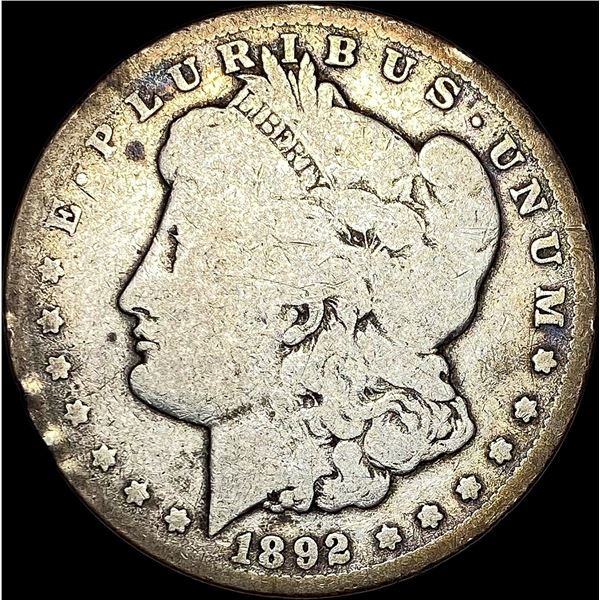 1892-CC Silver Morgan Dollar NICELY CIRCULATED