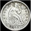 Image 1 : 1853 Seated Liberty Dime NEARLY UNCIRCULATED