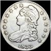 Image 1 : 1833 Capped Bust Half Dollar NEARLY UNCIRCULATED