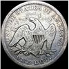 Image 2 : 1871 Silver Seated Liberty Dollar NICELY CIRCULATED