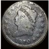 Image 1 : 1810 Classic Head Large Cent NICELY CIRCULATED