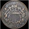 Image 1 : 1864 Two-Cent Piece LIGHTLY CIRCULATED