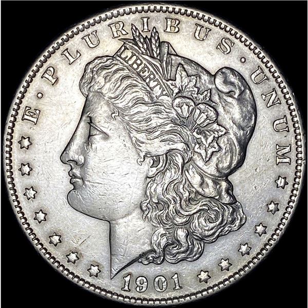 1901-S Silver Morgan Dollar CLOSELY UNCIRCULATED