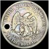 Image 2 : 1873-CC Silver Trade Dollar NICELY CIRCULATED