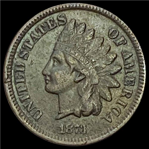 1873 Indian Head Cent NEARLY UNCIRCULATED