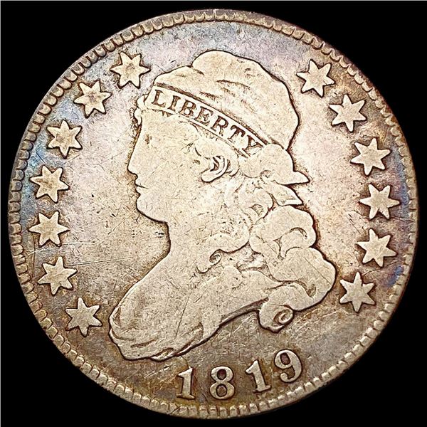 1819 Capped Bust Quarter NICELY CIRCULATED