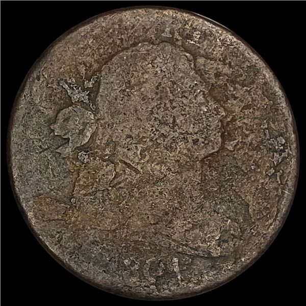 1801 Draped Bust Large Cent NICELY CIRCULATED