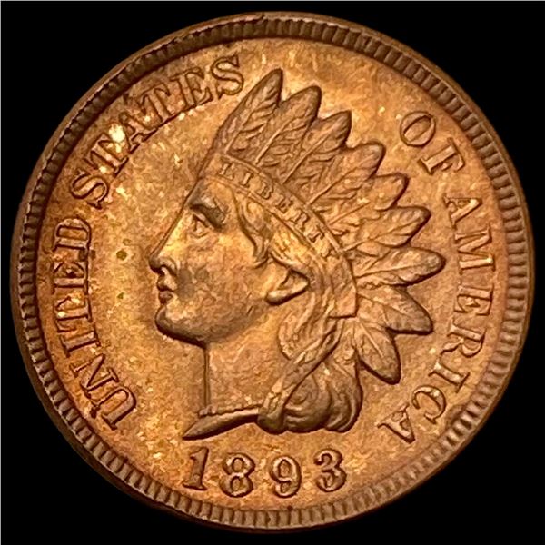 1893 Red Indian Head Cent UNCIRCULATED