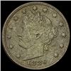 1886 Liberty Head Nickel NICELY CIRCULATED